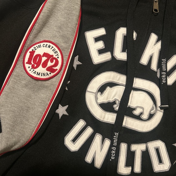 Black & grey ECKO UNLTD Men’s XXL - Picture 2 of 4